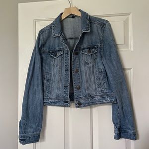 American Eagle Women’s Cropped Denim Jacket